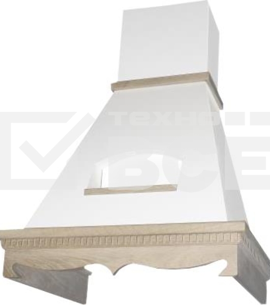 Вытяжка Elikor BELVEDER 60P-650-P3D BEIG/OAK UN