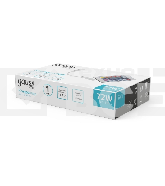 Контроллер RGB Basic для ленты LED 12V 72W 1/200