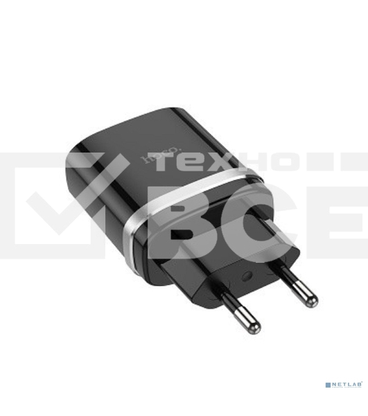 Сетевое ЗУ QC 3.0 HOCO HC-16255 C12Q 1 USB Выход: 5V_9V_12V, 18W черный