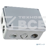 Коробка КМ41242 распаячная Iek UKO10-150-110-070-K41-55 для о/п 150х110х70 мм IP55 (RAL7035, 10 гермовводов), фото4