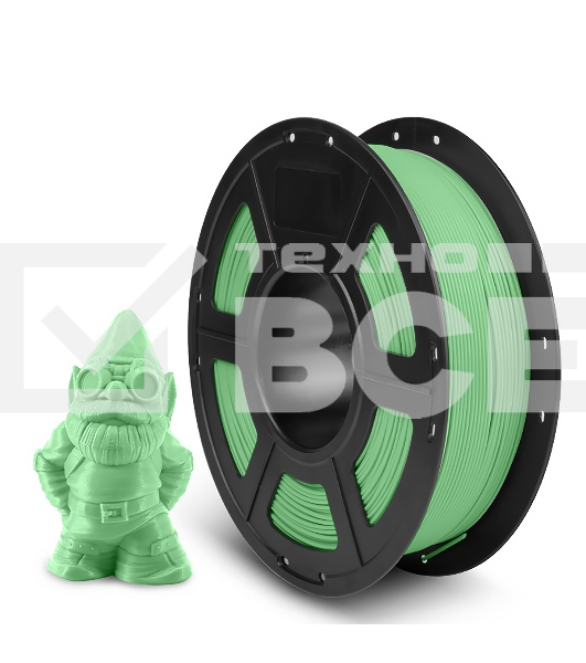 Филамент NVPRINT PLA Meta Apple Green для 3D печати диаметр 1.75мм  длина 330 метров  масса 1 кг