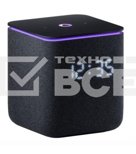 Умная колонка Яндекс Станция Миди, ZigBee, 24Вт, с голосовым ассистентом Алиса на YaGPT, черный