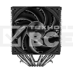 Кулер для процессора PCCooler RZ620 BK (260W, 4-pin PWM, 157.5mm, Al/Cu, 6x6mm, 1x120mm, 86.73CFM, 32dBA, 2200RPM, S: 1851/1700/1200/115X, AM5/AM4, black), фото9