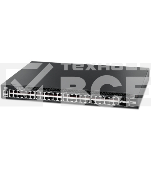 Коммутатор 48x1G RJ45 + 4x10G SFP+, ONIE Switch, dual AC hot-swappable PSU, power-to-ports airflow, fan-less design