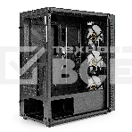 Компьютерный корпус Miditower ExeGate EVO-5001A (ATX, без БП, 2*USB+1*USB3.0+HD Audio, черный, 3 вент.12см с RGB подсветкой, боковая панель - закаленное стекло), фото6
