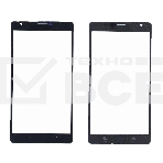 Стекло для Nokia Lumia 1520 черное, фото2