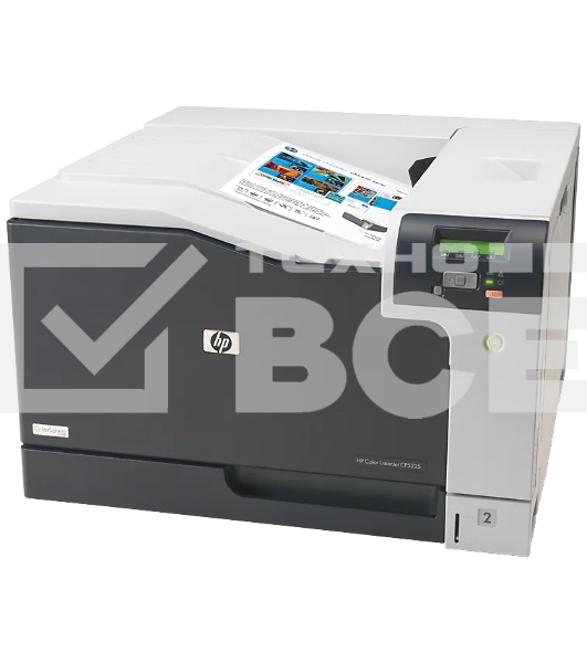 Принтер лазерный HP Color LaserJet CP5225dn (CE712A), A3, цветной, печ. до 20 стр/мин., 600 x 600 dpi, USB, RJ-45