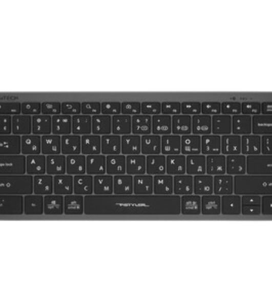 Клавиатура A4Tech Fstyler FBX51C беспроводная, Bluetooth, радиоканал, серый
