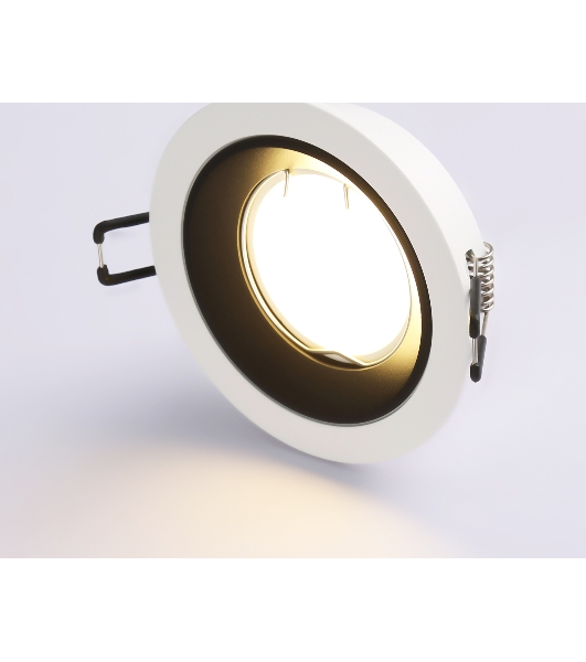 Светильник встраиваемый A8921 WH/BK белый/черный MR16 GU5.3 D92*24