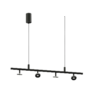 Корпус светильника C9002/4 SBK черный песок 800*60*1200mm MR16 GU5.3/4