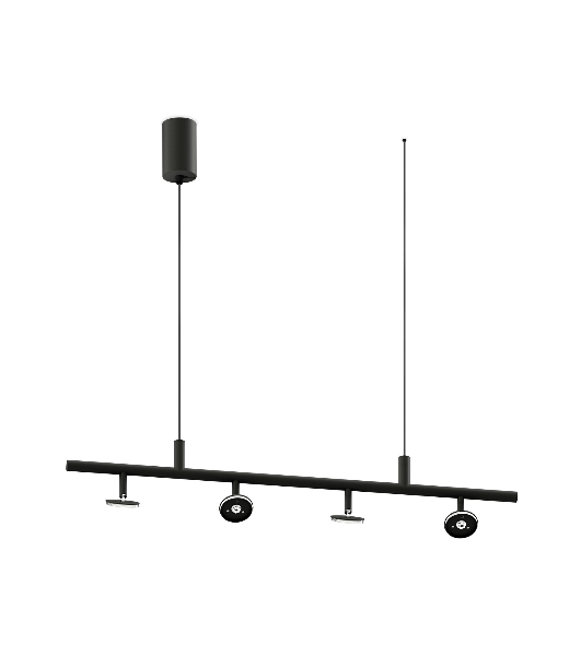 Корпус светильника C9002/4 SBK черный песок 800*60*1200mm MR16 GU5.3/4