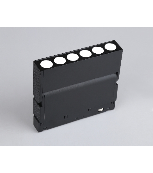 Светильник трековый светодиодный GL4040 BK черный IP20 6W 4200K 48V 24° 115*22*105