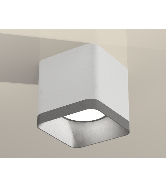 Светильник Ambrella Light XS7805003 SWH/SSL белый песок/серебро песок MR16 GU5.3 (C7805, N7703)