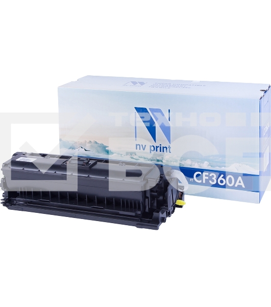 Картридж лазерный NVPrint совместимый НР CF360A Black для LJ Color M552/M553 (6000k)