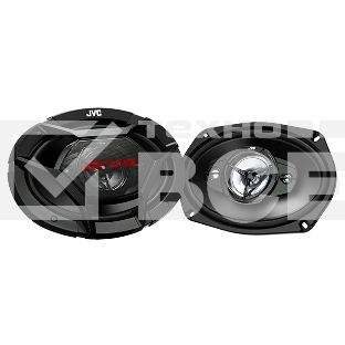 Колонки автомобильные JVC CS-DR6940 550Вт 86дБ 4Ом 15x23см (6x9дюйм) (ком.:2кол.) коаксиальные четырехполосные