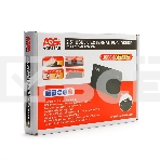 Внешний корпус для HDD/SSD AgeStar 3UB2A14 SATA II пластик/алюминий черный 2.5