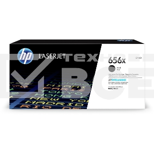 Картридж лазерный HP 656X черный увеличенной емкости для HP CLJ M652/M653 (CF460X) 27000 стр
