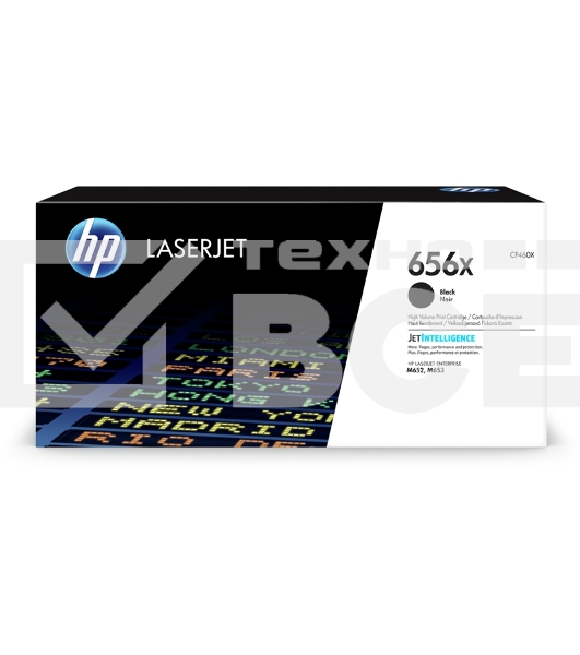 Картридж лазерный HP 656X черный увеличенной емкости для HP CLJ M652/M653 (CF460X) 27000 стр