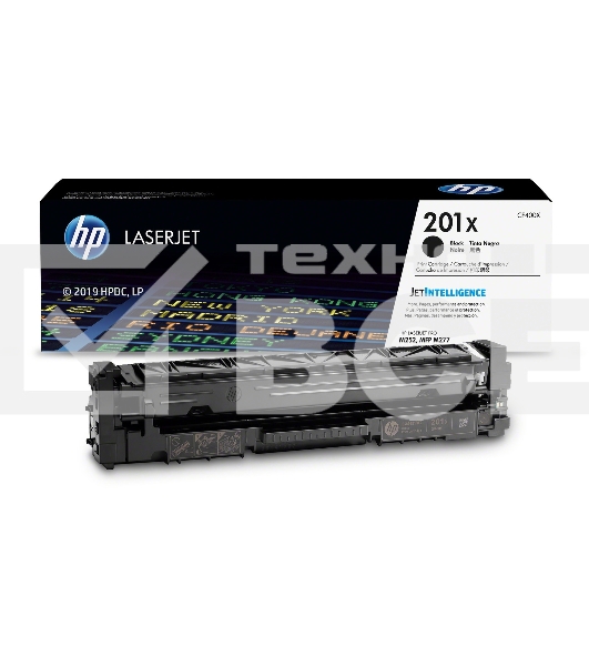 Тонер Картридж HP 201X CF400X черный для HP CLJ Pro M252/M277 (2800стр.)