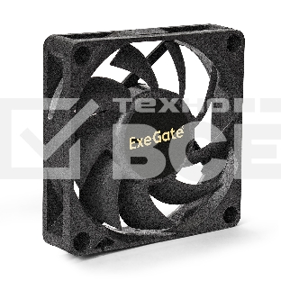 Вентилятор для корпуса ExeGate EX07015H3PM черный, 70 мм, 3000 об/мин, 26 дБ, 3 pin