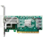 Mellanox ConnectX-5 VPI adapter card, EDR IB (100Gb/s) and 100GbE, single-port QSFP28, PCIe3.0 x16, tall bracket, ROHS R6, фото 1