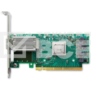 Mellanox ConnectX-5 VPI adapter card, EDR IB (100Gb/s) and 100GbE, single-port QSFP28, PCIe3.0 x16, tall bracket, ROHS R6