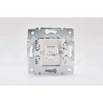 Механизм розетки компьютерн. 1-м СП KARINA RJ45 бел. LEZARD 707-0288-139, фото2
