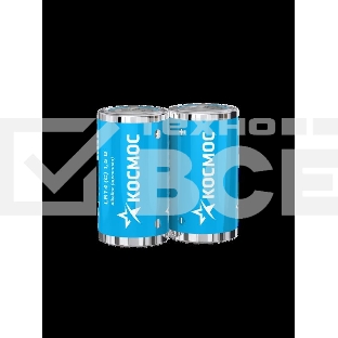 Элемент питания LR14 (уп.2шт) Космос KOCLR14MAX2S