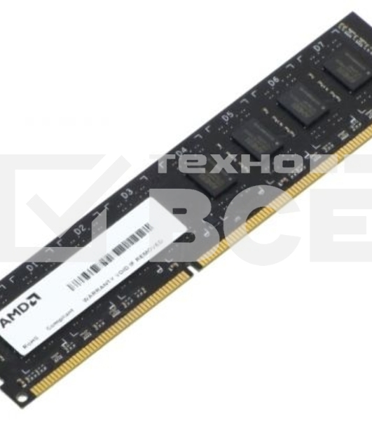 Оперативная память AMD Radeon R5, DDR3L, 8GB (1x8GB), 1600MHz, CL11