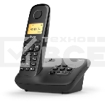 Радиотелефон Dect Gigaset A270A AM RUS черный автооветчик АОН, фото4