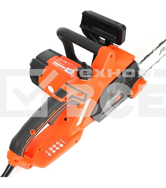 Пила цепная электрическая PATRIOT ESP 2418 , 2400Вт, 18'/45см, 3/8, 1,3мм 62зв, плавный пуск, бесключевая натяжка цепи, термозащита