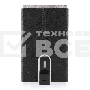 Чехол для кредитных карт Piquadro Black Square PP4825B3R/N черный натур.кожа