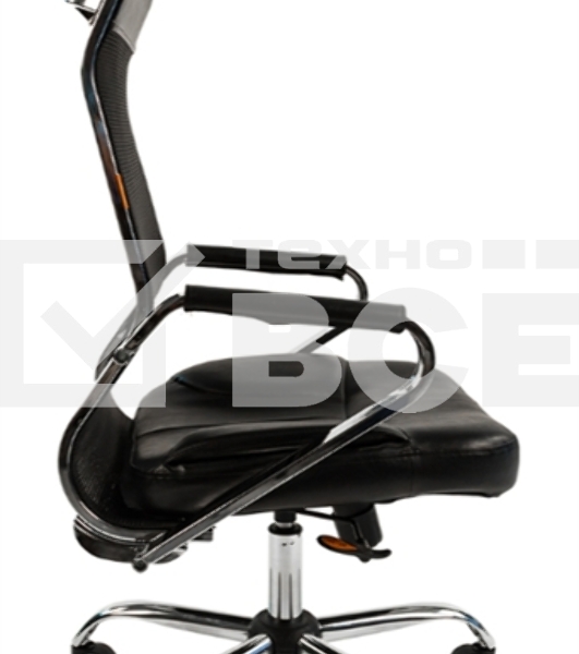 Офисное кресло Chairman 700 экопремиум черный/сетка н.м.