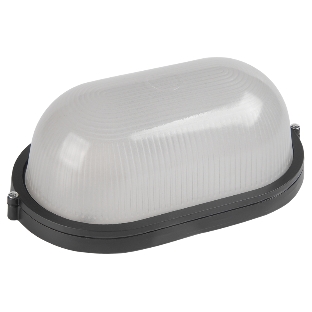 Светильник Iek LNPP0-1401-1-060-K02  НПП1401 черный/овал 60Вт IP54  ИЭК