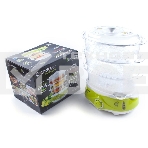 Пароварка электрическая Endever Vita-171, белый/зеленый, мощность 1000 Вт, объем 11 л, фото3