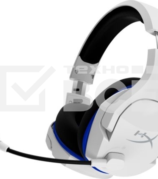 Наушники с микрофоном HyperX Cloud Stinger Core белый/голубой накладные Radio оголовье (4P5J1AA)