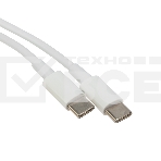 Кабель Type-C - Type-C PD 100W/1m/PVC/white/ Rexant, фото5