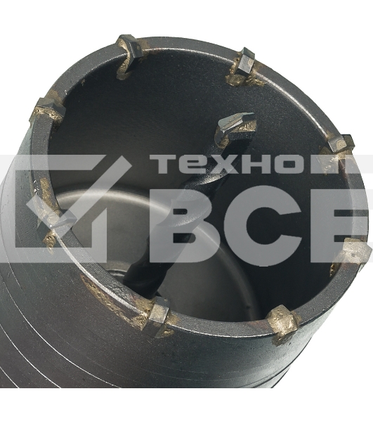 Коронка по бетону, М22 х 68 мм, SDS PLUS, в сборе
