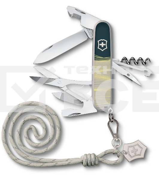 Нож перочинный Victorinox Companion New York Style (1.3909.E223) 91мм 16функц. зеленый с чехлом подар.коробка