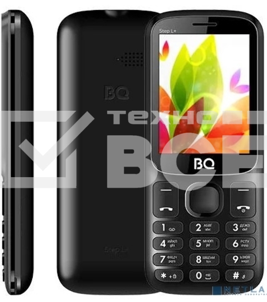 Мобильный телефон BQ 2440 Step L+ черный