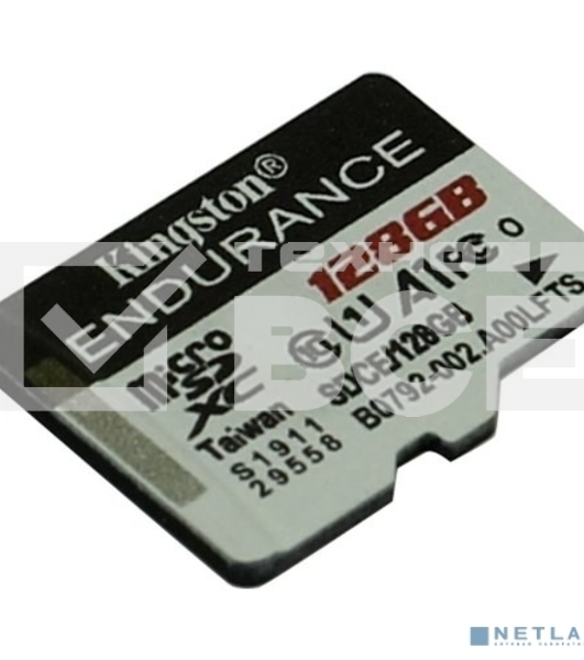 Флеш карта microSD 128GB Kingston microSDНC Class 10 A1 UHS-I Endurance 95R/45W Card Only