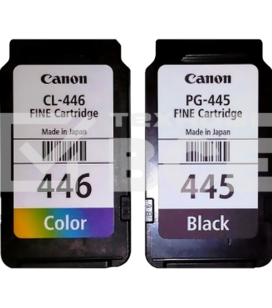 Картридж струйный Canon PG-445/CL-446 (8283B004), для Canon PIXMA MG2540, PIXMA MG2440, 4 цвета, 180 стр.