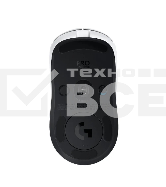 Мышь беспроводная Logitech G PRO 2 LIGHTSPEED белый, 32000 dpi, радиоканал, USB, кнопки - 8