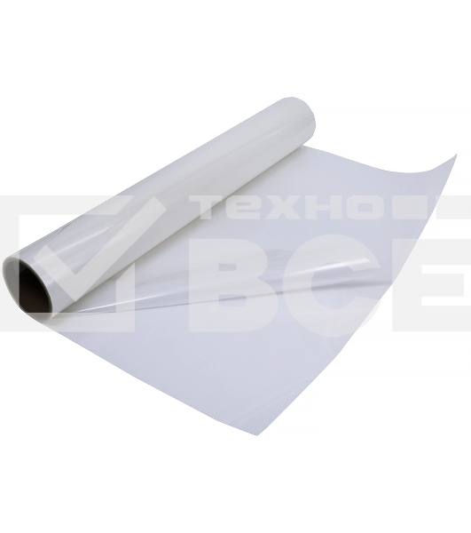 Пленка Cactus CS-PPMS180-106750 42'(A0+) 1067мм-50м/180г/м2/белый матовое самоклей. для струйной печати втулка:50.8мм (2')