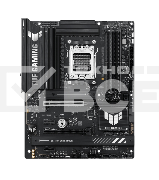 Материнская плата ASUS TUF GAMING B850-PLUS WIFI, Socket AM5, AMD B850, 4xDDR5, 4xSATA, 3xM.2, 1xPCIe 5.0 x16, 1xPCIe 4.0 x16, 2xPCIe 4.0 x1, 1xHDMI, 1xDP, 1x 2.5Gb LAN, Wi-Fi 7, 3xUSB-A 10Gbps, 4xUSB-A 5Gbps, 1xUSB-C 20Gbps, 2xUSB-A 2.0, 5x3.5 мм, 7.1, A