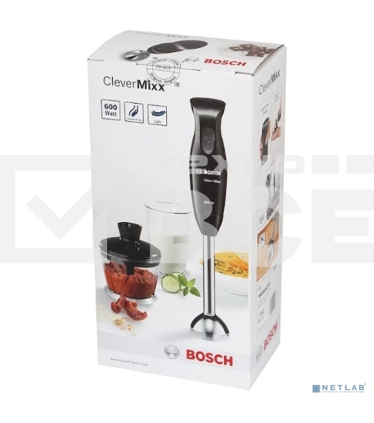 Блендер погружной Bosch MSM2620B черный