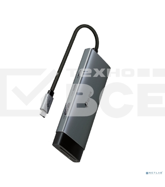 Разветвитель USB-C TP-Link UH7020C 2порт. серый