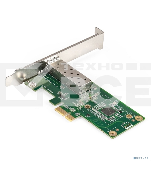 Комплект: Сетевой адаптер SFP ExeGate EXE-i210-F1 + Трансивер Multi-Mode до 550м EXT-1G-MM850-LC2-550M (EX296228RUS: PCI-E x1 v2.0, порты 1x SFP (10/100/1000Mb/s), Gigabit Server NIC Intel Chipset I210-F1 + EX298329RUS: Tx:850/Rx:850 нм, до 500 м, разъем Duplex LC)