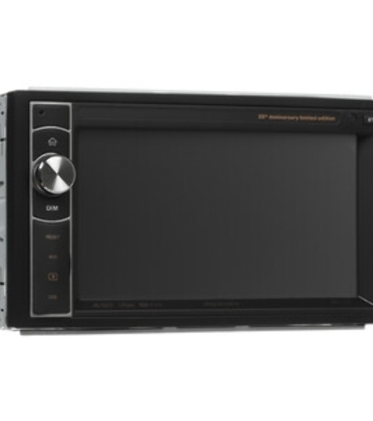 Автомагнитола Prology MPV-120, 2 DIN, 6.2', Bluetooth, USB Type-A, AUX, пульт ДУ