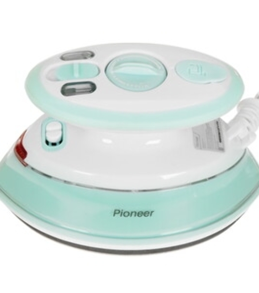 Утюг Pioneer SI1003 голубой/белый, 408 Вт, 20 г/мин, 40 мл